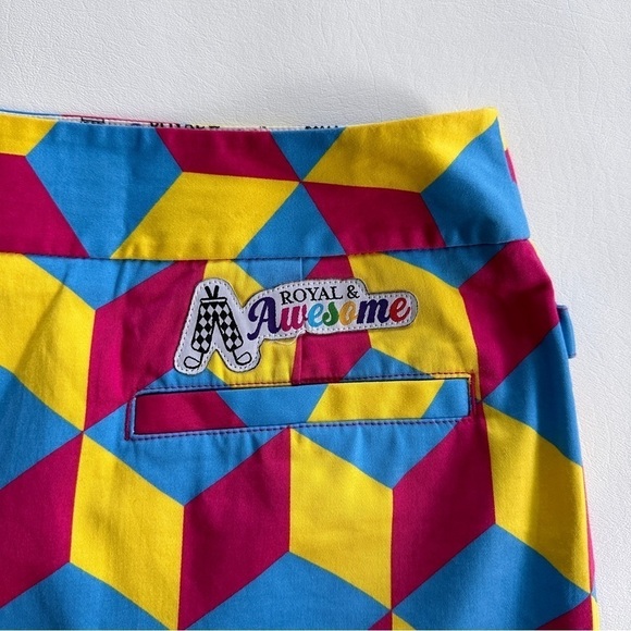 Royal & Awesome Golf Skort Knicker Blocker Glory Skirt 6 - Picture 9 of 12